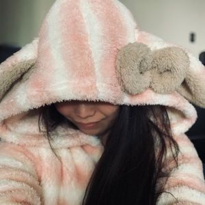 Bunny Halloween Onesie Adult Costume